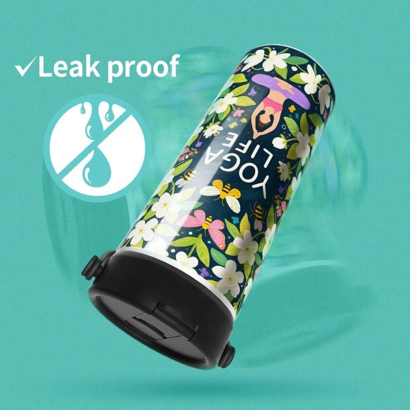 4 Pack Sublimation Bottle Blanks 30 OZ 900 ML Sports Wide Mouth Vacuum Insulated Straight Tumblers with Flip Straw and Portalbe Handle