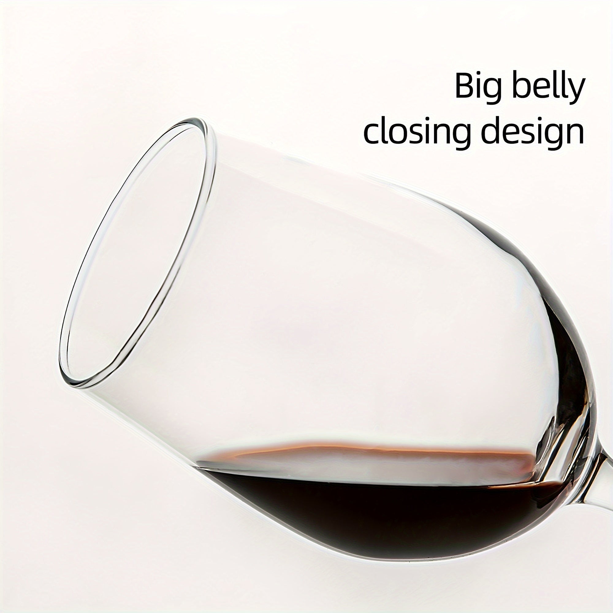 6\u002F8\u002F12pcs, 12Oz Red\u002FWhite Wine Glasses Set, Durable Long Stemmed Crystal Clear Glasses, Goblet, Perfect for Home Wedding Party Christmas Halloween&Christmas