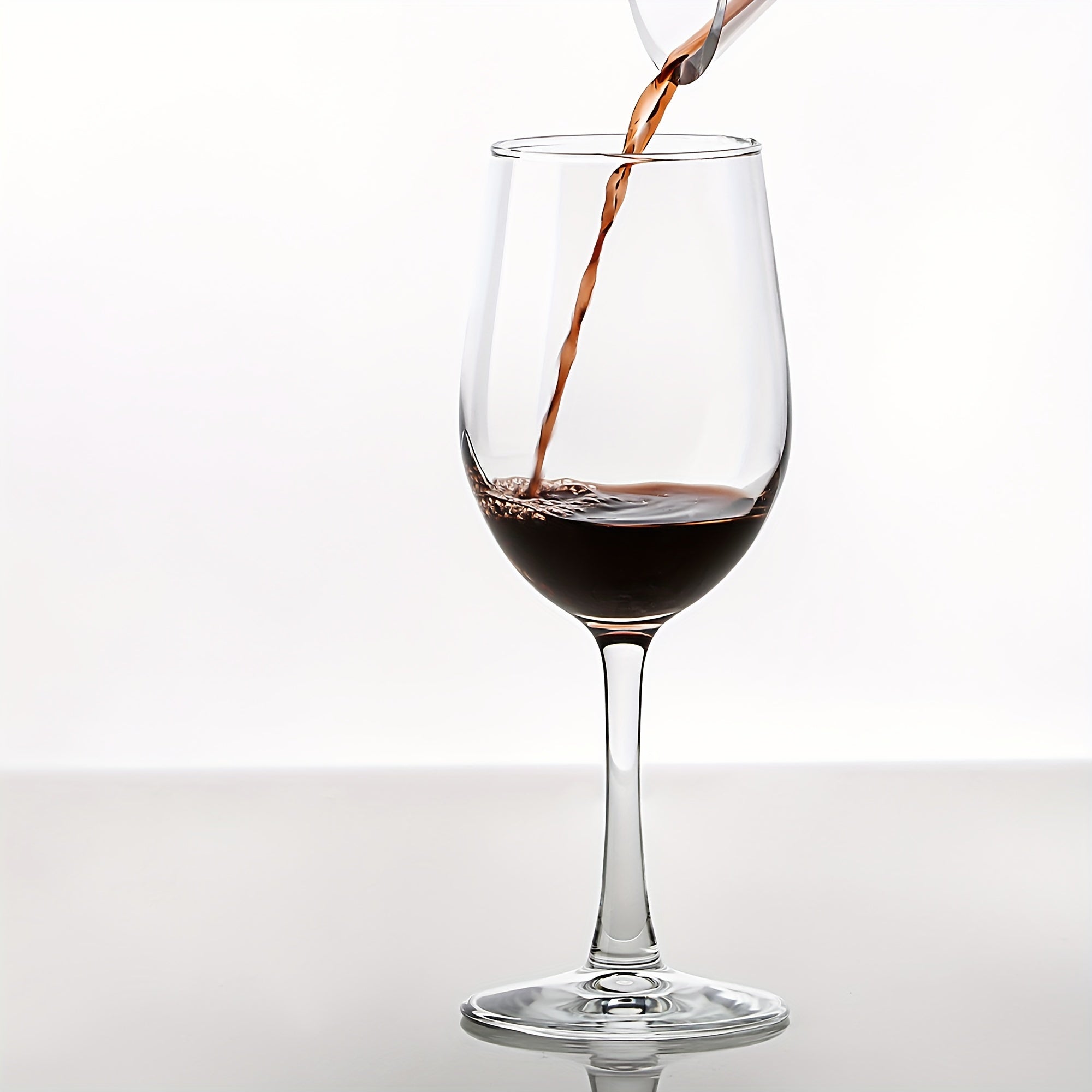 6\u002F8\u002F12pcs, 12Oz Red\u002FWhite Wine Glasses Set, Durable Long Stemmed Crystal Clear Glasses, Goblet, Perfect for Home Wedding Party Christmas Halloween&Christmas