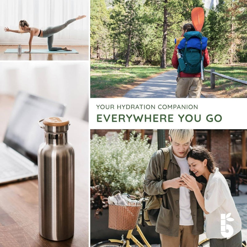 Metal Insulated Bottle 16oz Stainless Steel Bottle Insulated Reusable Bottle Vacuum Insulated Bottle Hot Bottle Metal Bottle Bottle 500ml, Hot Beverage Container, Travel Bottle, Foldable Bottle, Compact Bottle, Highquality Metal, Leakproof Bottle