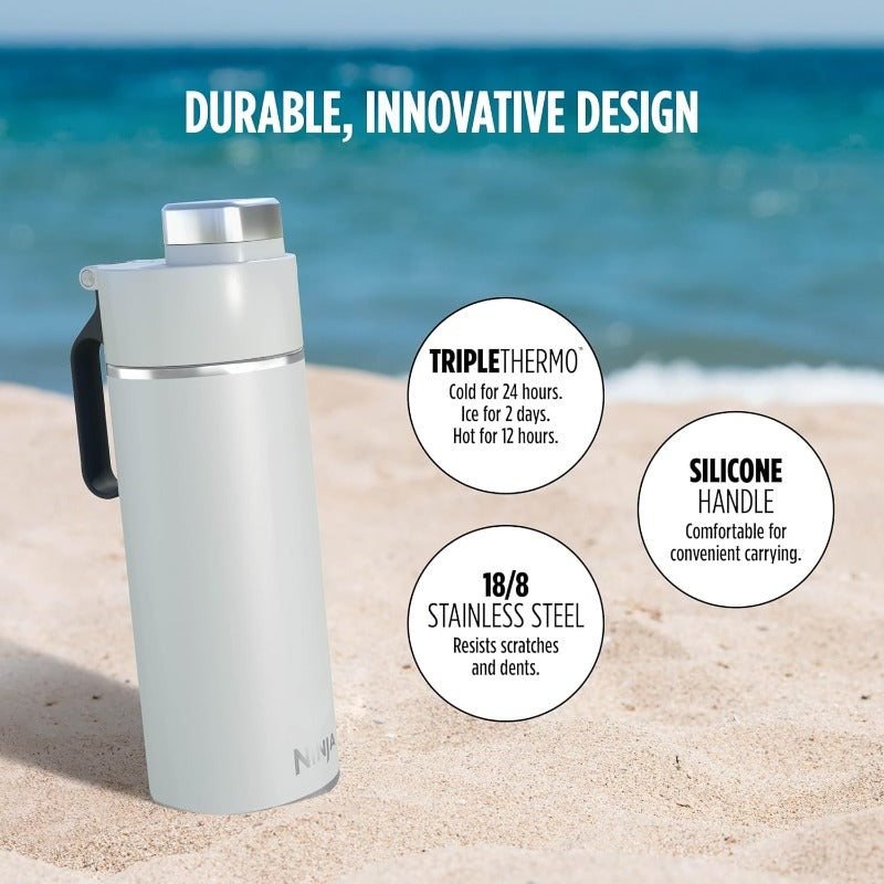 Thirsti 18oz Insulated Tumbler with Leak-Proof Lid & BubbleLock Technology - 24hr Cold\u002F48hr Ice\u002F12hr Hot, Carbonated Sparkling Water Bottle, Dishwasher Safe,, Fits Cup Holders, Triples-Thermo for Gym, Travel, Camping