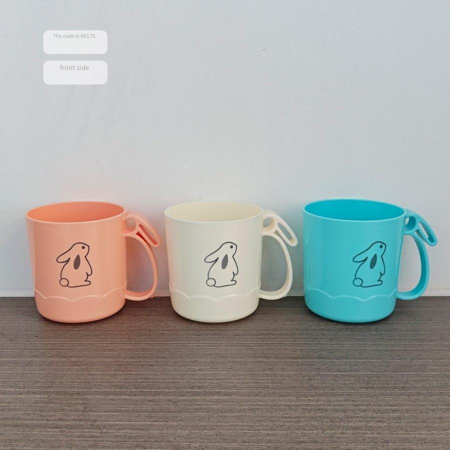 Plastic Tumbler Cups Mini Cute Animal Plastic Tumbler Cups - Small Portable Drinkware - Adorable Miniature Mug Cups for Home Use